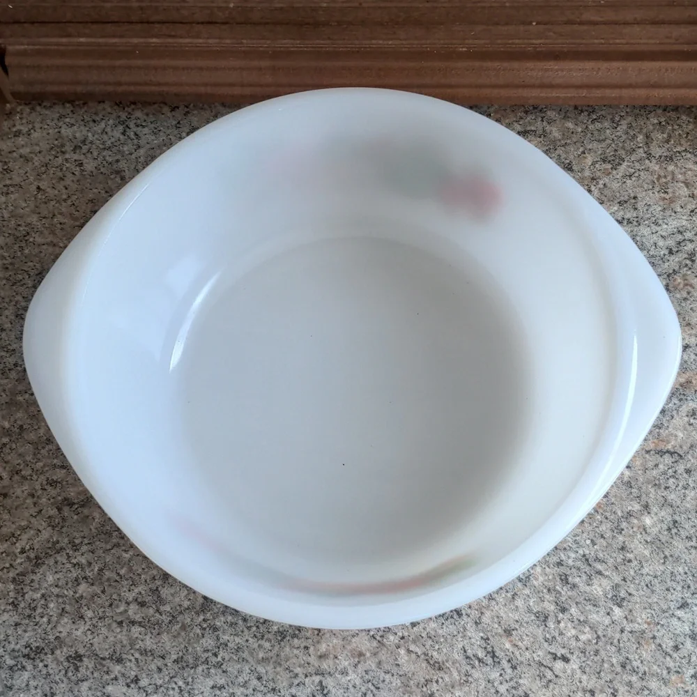 Vintage Jeannette Glasbake Vegetable Medley Casserole Baking Dish 2 Quart